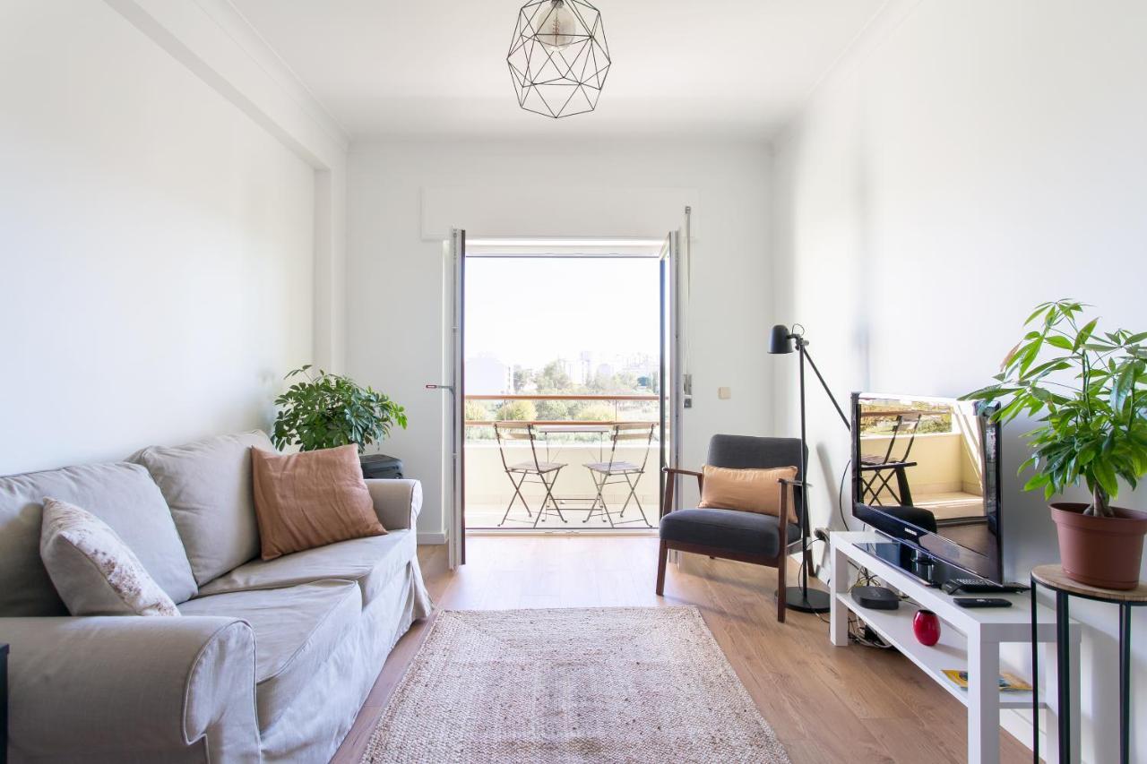 Apartamento Central Setubal Sossegado E Com Luz Buitenkant foto