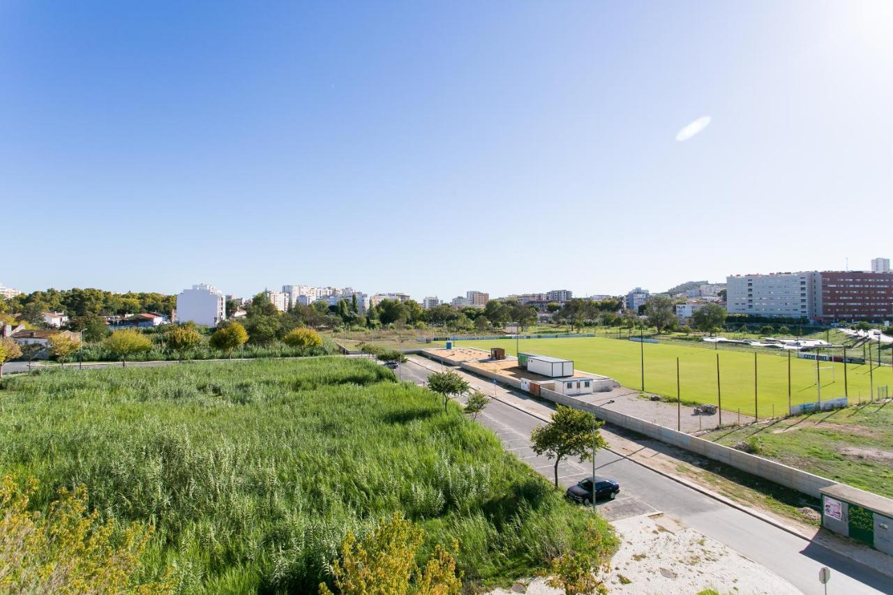 Apartamento Central Setubal Sossegado E Com Luz Buitenkant foto
