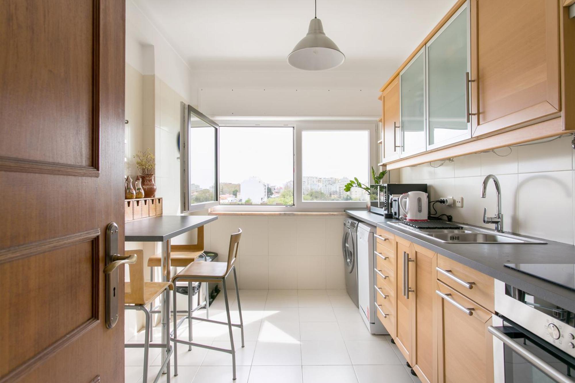 Apartamento Central Setubal Sossegado E Com Luz Buitenkant foto