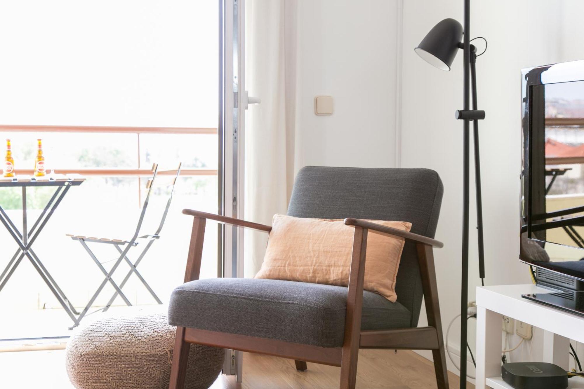 Apartamento Central Setubal Sossegado E Com Luz Buitenkant foto
