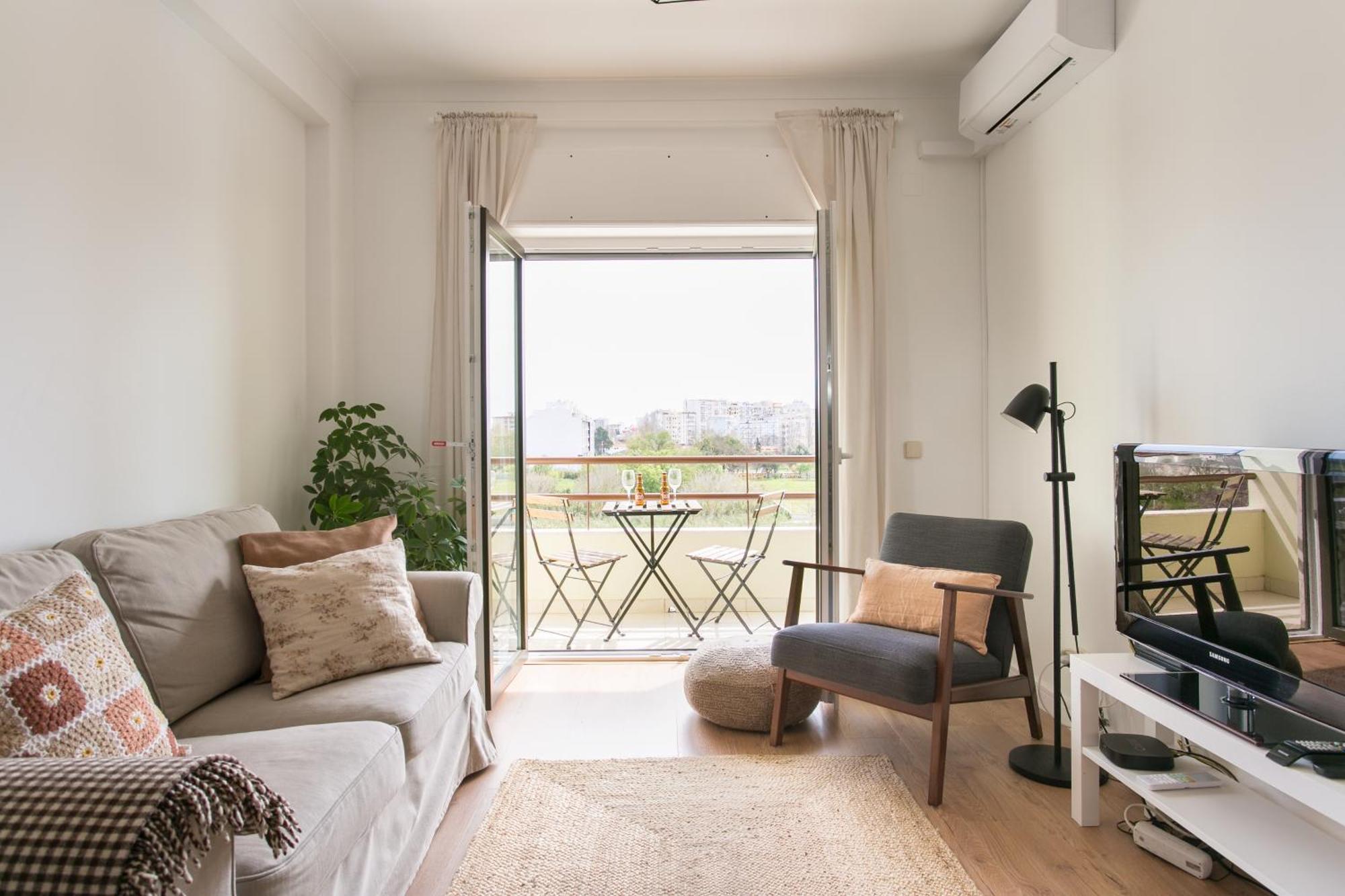 Apartamento Central Setubal Sossegado E Com Luz Buitenkant foto