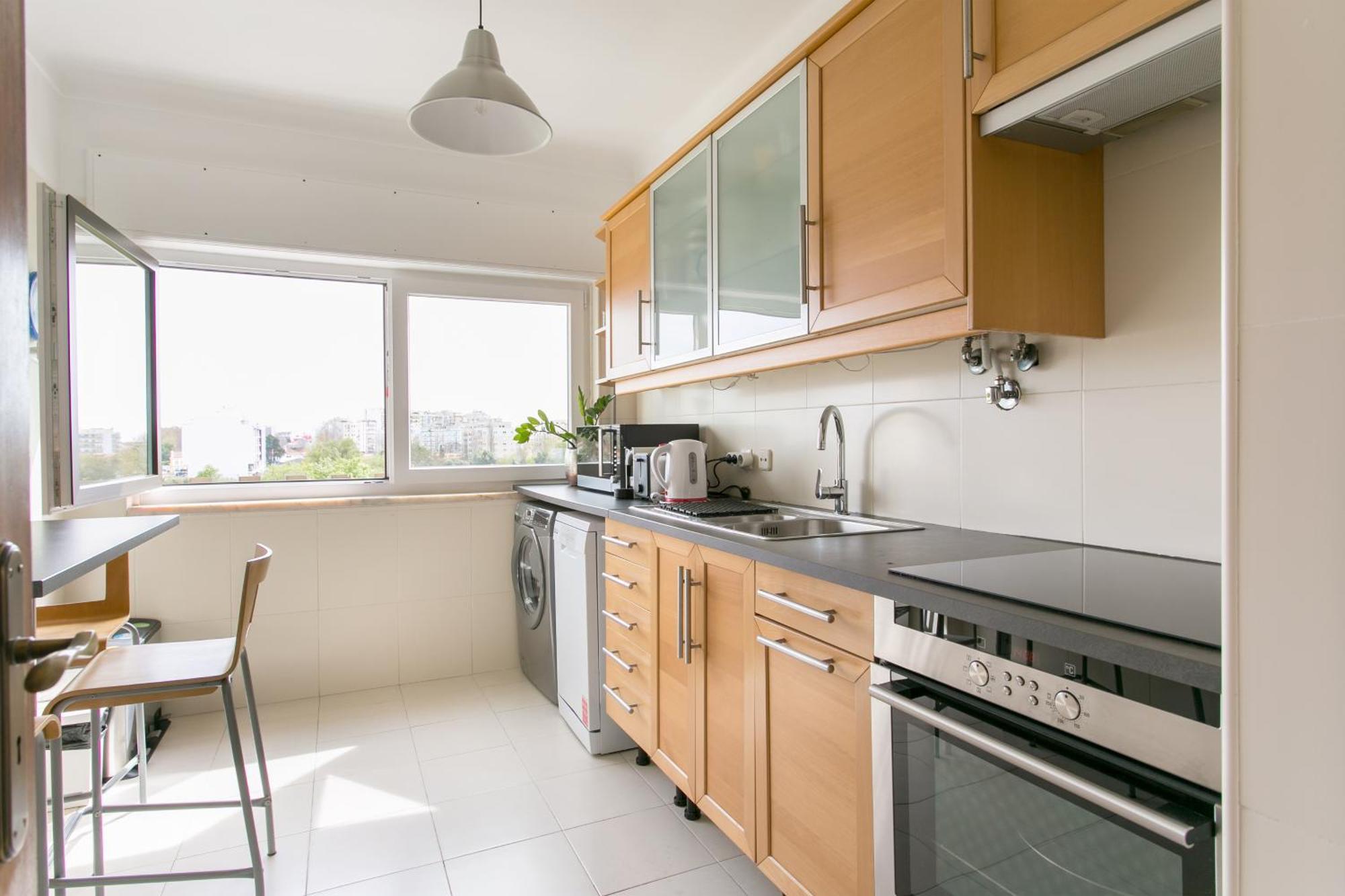 Apartamento Central Setubal Sossegado E Com Luz Buitenkant foto